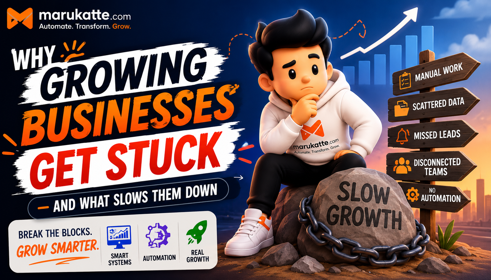 Why Growing Businesses Get Stuck — And What Slows Them Down