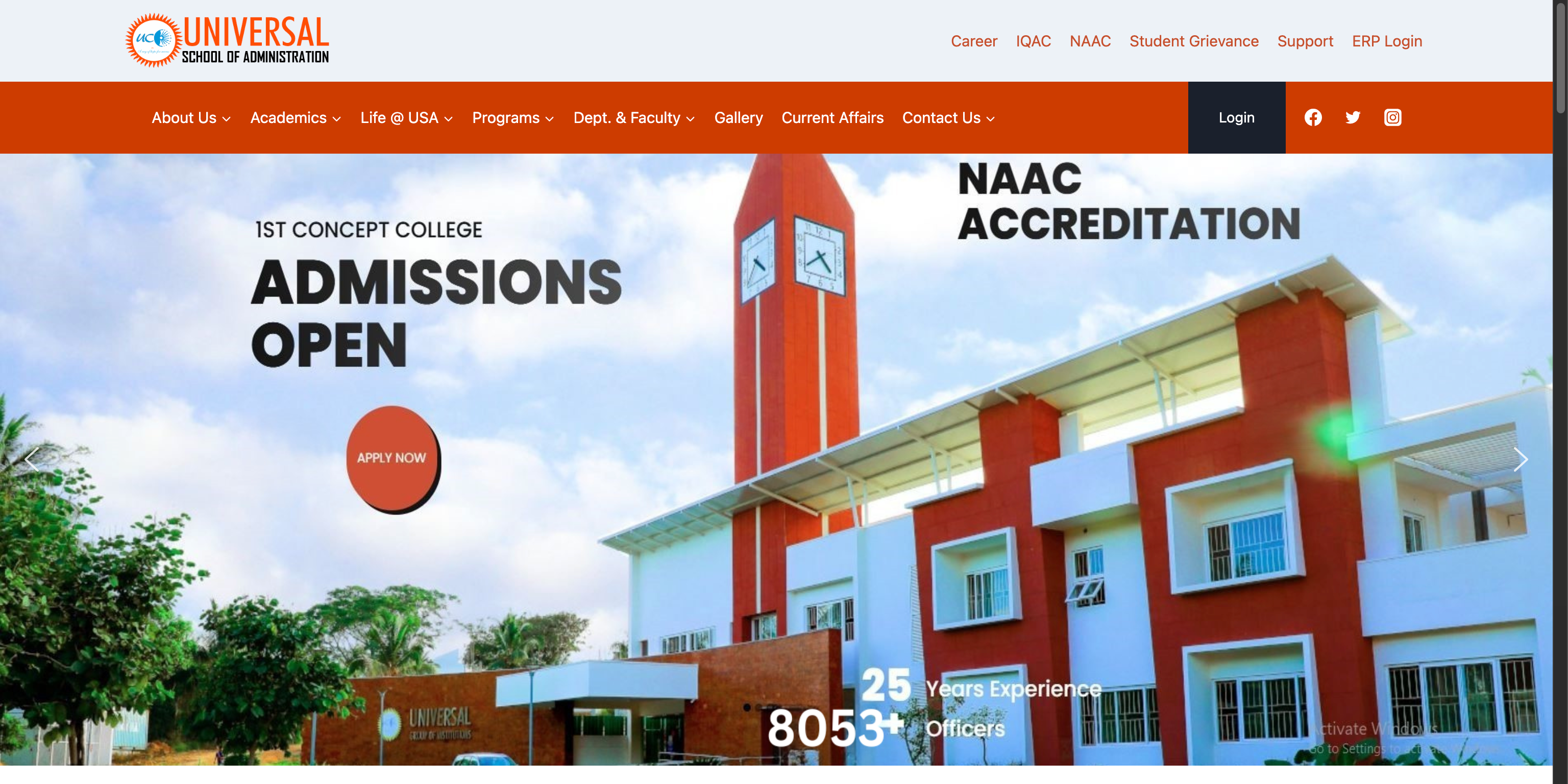 Universal School of Administration